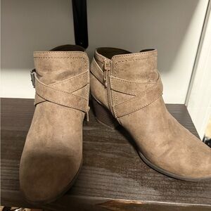 Indigo Brown Ankle Booties